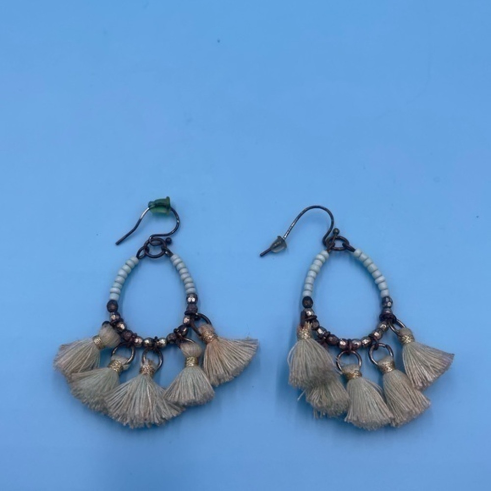 Hand Made Beaded Earrings